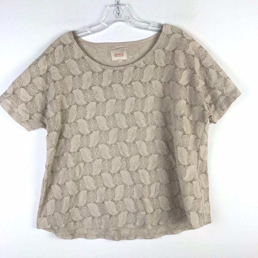 Avoca Anthology Lace Boho Blouse 4 XL #604
